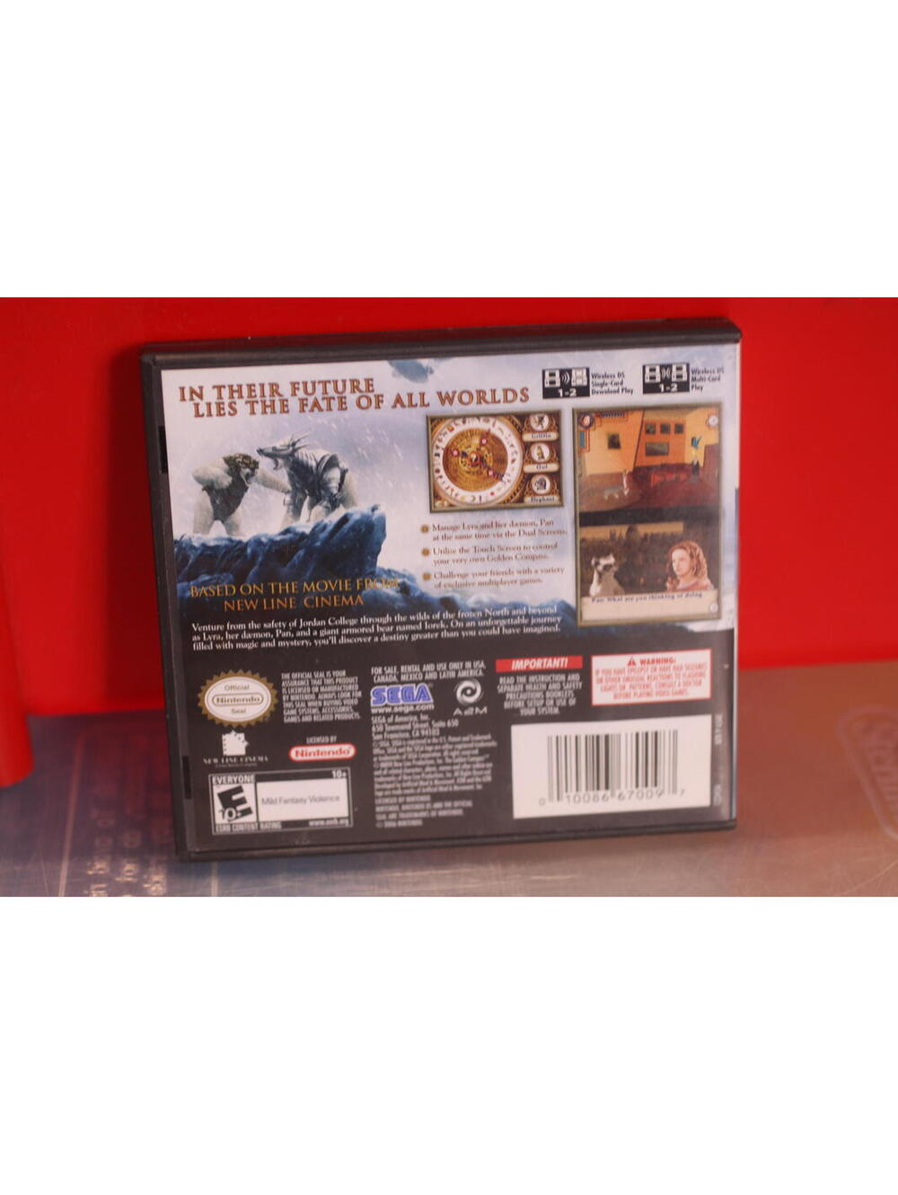 The Golden Compass Nintendo DS Video Game Complete in box W/ manual - Picture 4 of 6